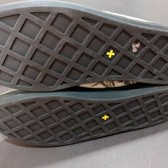 New DR. MARTENS Hackney Floral Skull Gray/White Canvas Boots Womens Size 7 - Picture 5 of 12